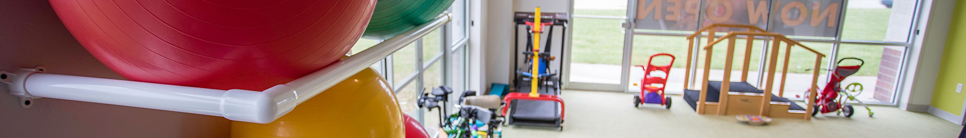 Interior of Prevea Lawrence Drive pediatric therapy room